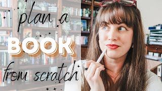 how to PLAN A BOOK from *scratch* 🎧✏️📖⭐ in 5 simple steps