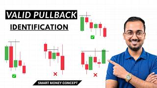 Valid Pullback Identification Explained 🔥 Smart Money Concept In Hindi