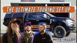 THE ULTIMATE TOURING SET UP | MITS ALLOY TRAY & CANOPY | EP2 FORD F250 BUILD SERIES!