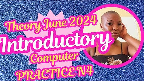 Introductory computer practice n4 Theory June 2024