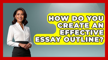 How Do You Create An Effective Essay Outline? - Law School Prep Hub