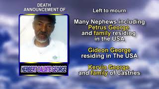 Herbert Calixte George long 1