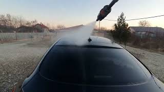 Mjjc Cannon Pro thick snow foam/ Valet Pro Formula/ Bosch aquatak 135/ Black Car washing/ Bmw x6 e71