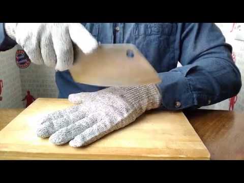 დაჭრისგან დამცავი ხელთათმანი