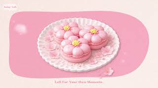 Sakura Macaron 🌸 Cute Jazzhop Lofi | Cozy Spring Cafe BGM for Study & Relax [2Hours] screenshot 5