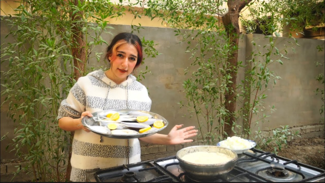 عملت سمك زبيدي للغداء (في الطبيعة)