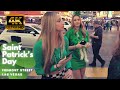 Fremont Street Las Vegas [4K] - St Patricks Day 2022