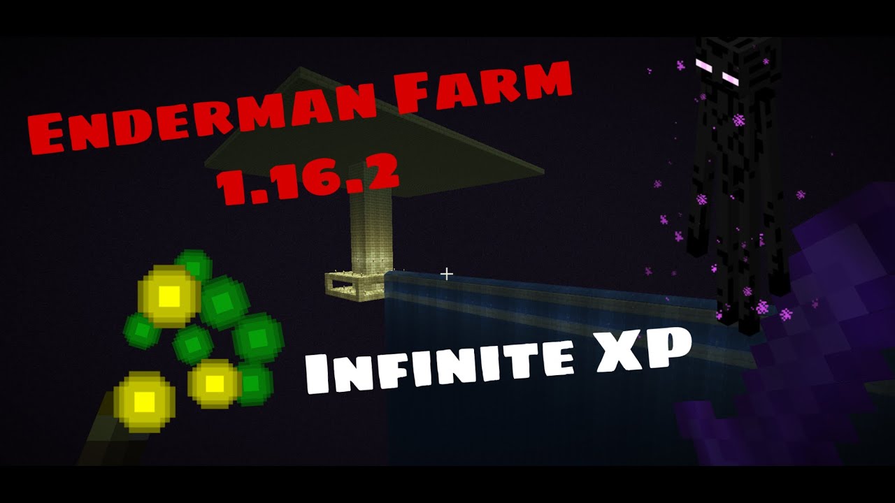 How to make Enderman XP farm | Minecraft 1.16.2