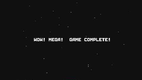 Commodore 64: Gaplus game ending by Mastertronic