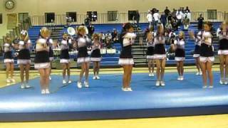CHS Varsity Cheer Basket Ball Half Time Feb 5 2010