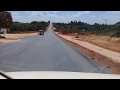 BR 163 e olha o asfalto aumentando mais uns km