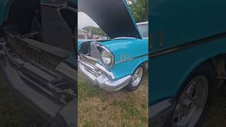 1957 Chevy Bel Air #classiccars #vintagecars #oldcars #old_is_gold #belair #chevybelair #trifive