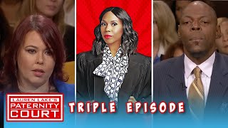 Her Baby Is TongueTied Just Like His Father (Triple Episode) | Paternity Court
