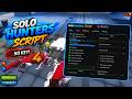 Solo Hunter Script Roblox (No Key) | AUTO DUNGEON FARM, AUTO QUEST AND MORE!!