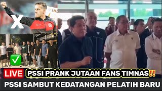 Download Lagu 🔴SUASANA KEDATANGAN PELATIH BARU TIMNAS INDONESIA HARI INI . JUTAAN SUPORTER KENA PRANK PSSI MP3