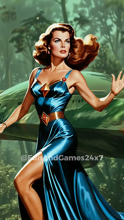 Dale Arden - Spotlight - Flash Gordon 1950s Super Panavision 70 #1950s  #flashgordon #beautifulwomen