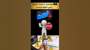 🛜⚠️ WARNING: NEVER Use Free Hotel Wi-Fi Without Watching This VIDEO #cybersecurity #freewifi #hack