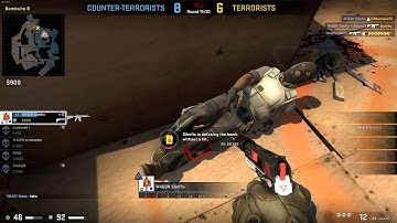 Epic 1v3 clutch - Overpass