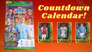 Exclusive Festive Cards! Topps Match Attax 2023/24 Countdown Calendar Opening