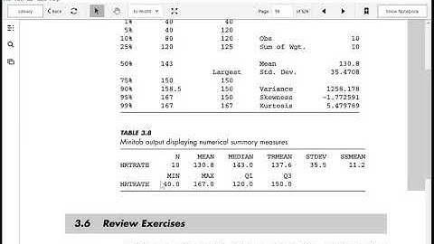 Numerical summary measures
