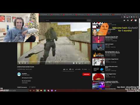 xQc clicks on a random link and gets trolled
