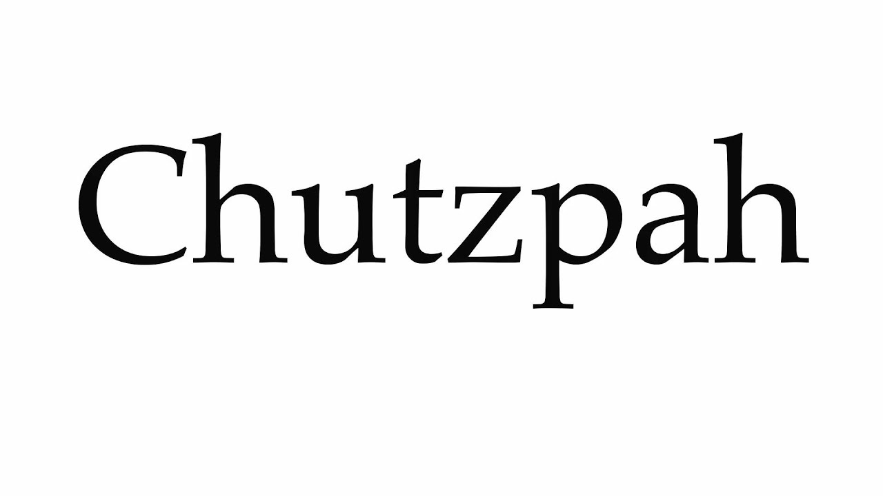 How to Pronounce Chutzpah, lesson, video recording,  Have a word you need help  pronouncing? Leave a comment and I'll cover it in a future video. See all  of