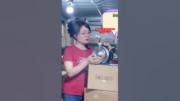 Máy bơm trục ngang cánh hở đầu inox bơm được nước thải hiệu EWALA, model DWO 037T