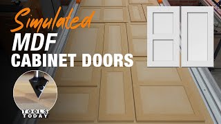 How To Make MDF Cabinet Doors, with CNC Free Plans | ToolsToday screenshot 5