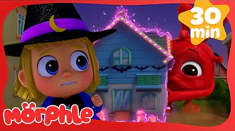 Spooky House Chaos! Can They Fix It?👻🎃| Morphle 3D | Monster Cartoon for Kids
