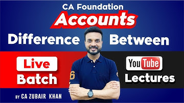 How Accounts Live Batch is Different from Youtube Videos