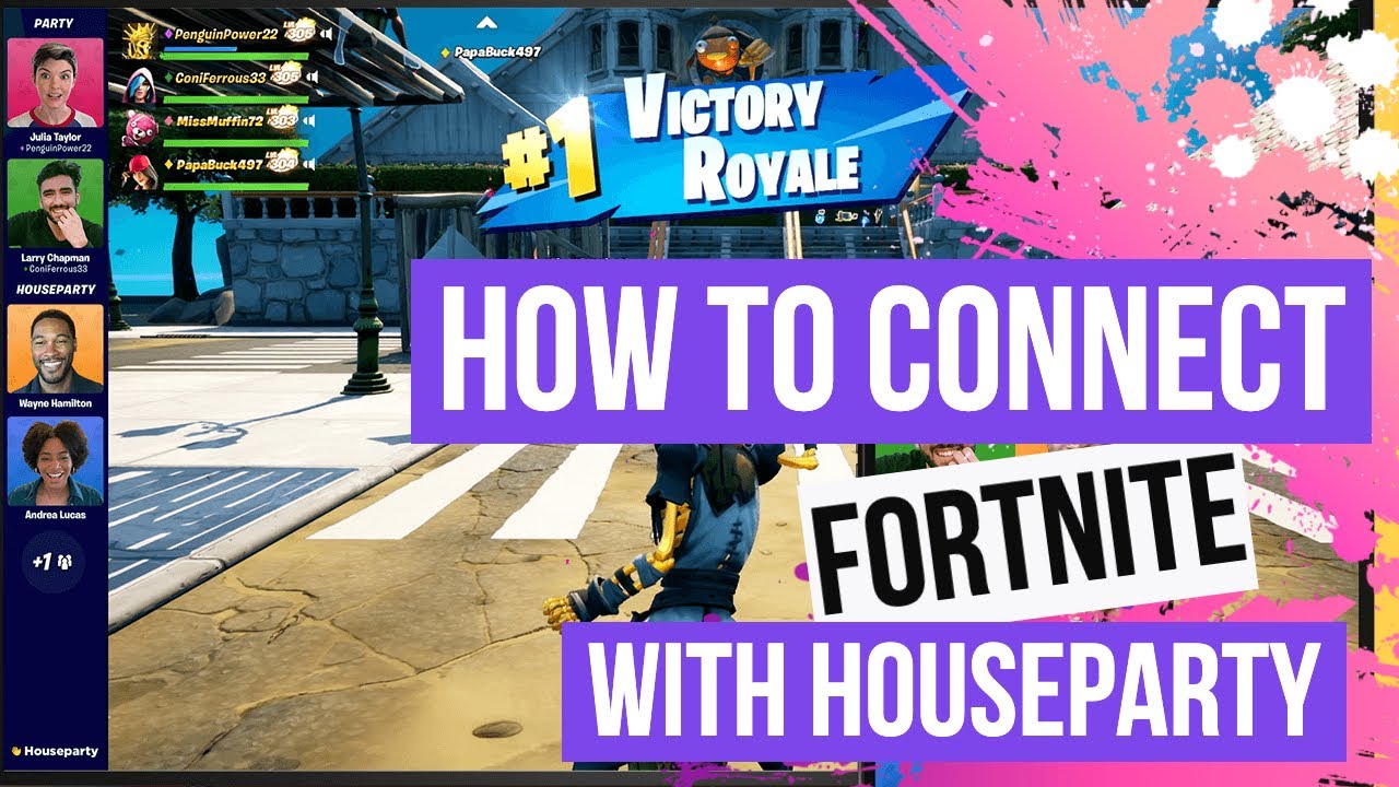 Fortnite e HouseParty: como vincular contas e fazer chamada de vídeo