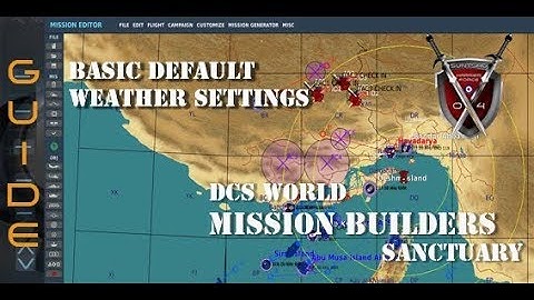 DCS Mission Editor - Basic Weather Conditions