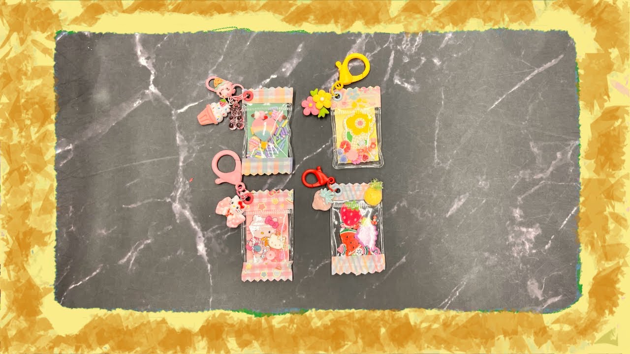 Easy Candy Wrapper Shaker Charms
