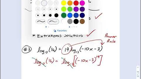 SM3.06.54 - Solving Logarithmic Equation by Condensing Logs
