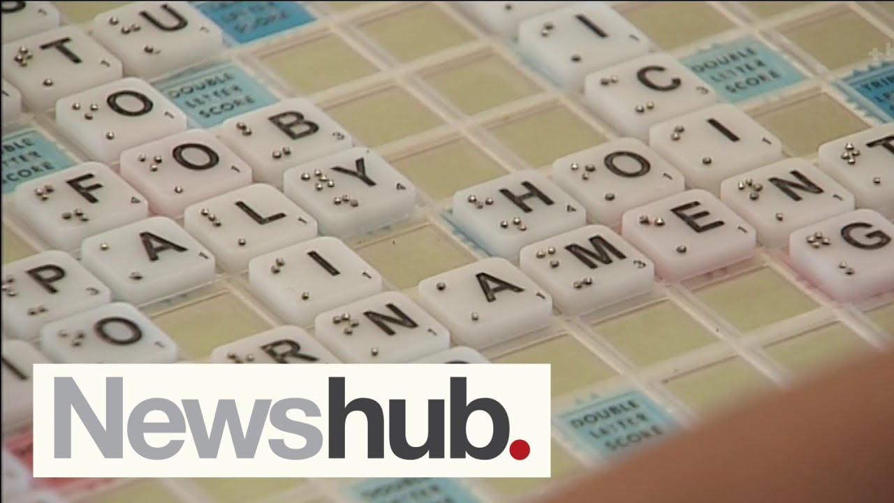 NZ's only blind Scrabble player competes in Wellington in battle of the