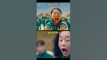 Squid Game Season 1 VS Season 2 | Red Light, Green Light Scenes