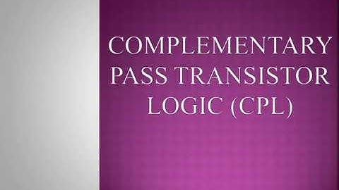 Complementary pass transistor Logic Design|With example|Tricks to implement|Malayalam explanation