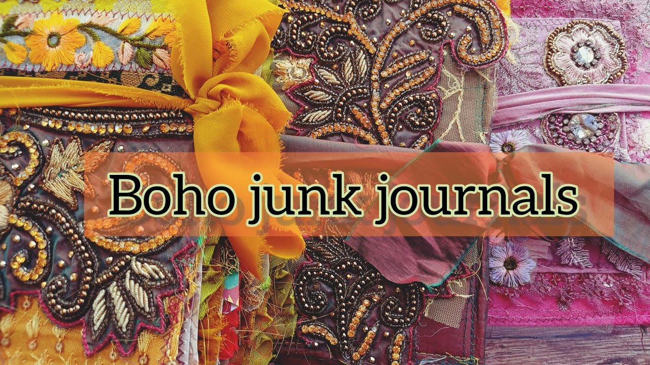 boho junk journals | flip through | bohoneeds