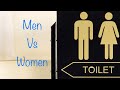 Men Vs Women using toilet paper