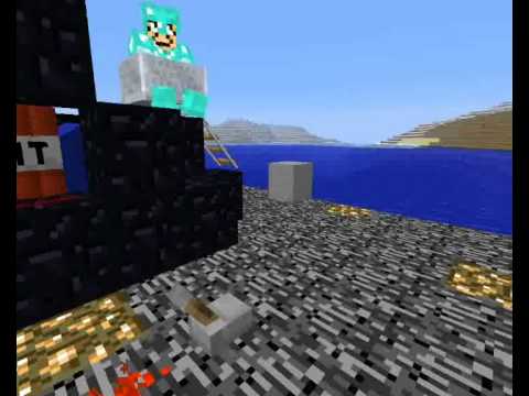 Minecraft - 140TNT Cannon[+Schematic Download] - YouTube