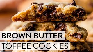 Brown Butter Toffee Chocolate Chip Cookies | Sallys Baking Recipes