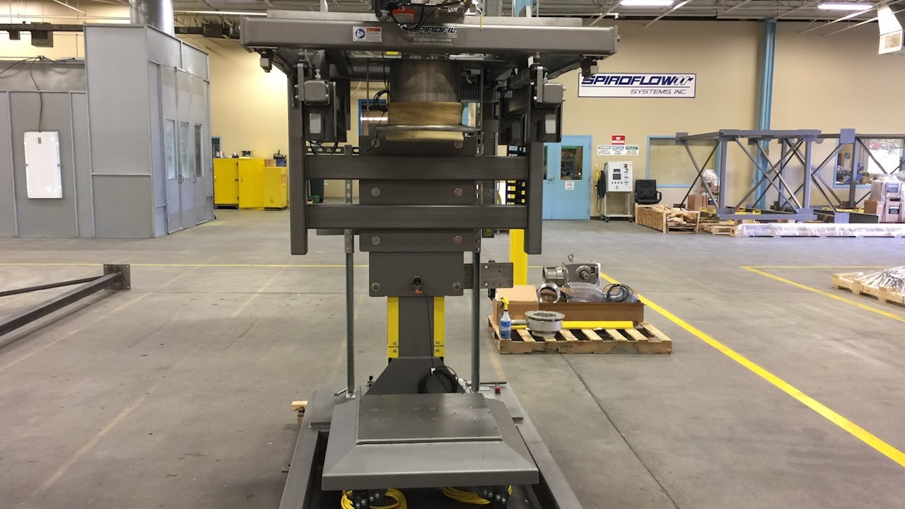 CTE High Volume Bulk Bag Filler Prepared for Shipping