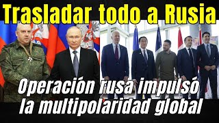 LA OPERACIÓN especial #rusa impulsó la #multipolaridad global; #Ucrania quiere llevar todo a #Rusia