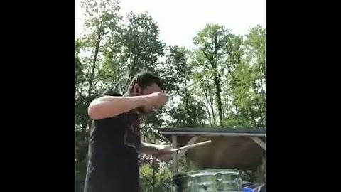 Drummer with MachineGuns