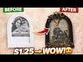 I Turned a $1.25 Dollar Tree Frame Into THIS?! 