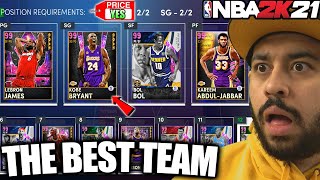 I HAVE THE BEST TEAM IN NBA 2K21 MYTEAM WITH ALL THE BEST CARDS AND NEW GOAT SQUAD IS UNSTOPPABLE