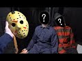 I Finally UNMASKED JASON And FREDDY At The Same Time AND You Won't BELIEVE THIS!! *SCARY*