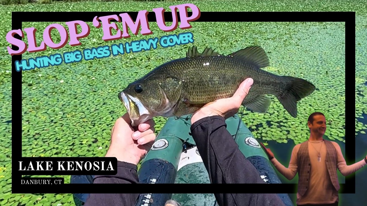 Big Bass in the Slop at Lake Kenosia