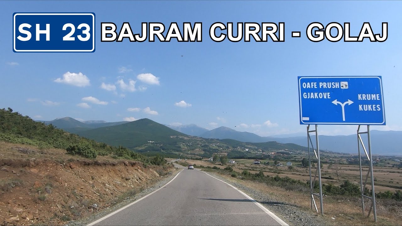Albania: SH23 Bajram Curri - Golaj