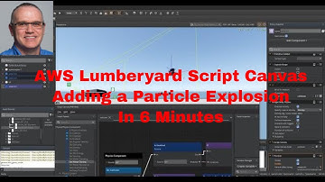 Adding a Particle Explosion to Collisions with Script Canvas in O3DE